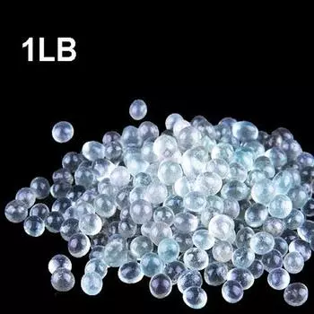 шарики из флинтового стекла, натриево-известкового стекла, 3 мм, упаковка 1 фунт. 60g-bag