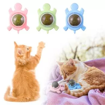 Шарики из кошачьей мяты Шарики из кошачьей мяты для стены для кошек: Silvervine для кошек, игрушки для кошек с кошачьей мятой Silvervine для домашних кошек, органический мяч для кошек, милая игрушка для кошек Silvervine