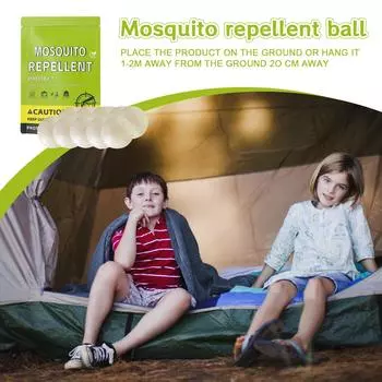 Шарики от комаров, изготовленные из растительных ингредиентов, внутренние и наружные устройства от комаров для транспортных средств One Size