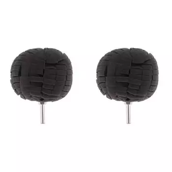 Шариковая губка для полировки автомобиля для ухода за ступицами автомобильных шин (черный)