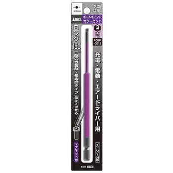 Шариковая отвертка ANEX цветная H3 мм x 150 6 шт. ACBP-3015 [Оптовая закупка]
