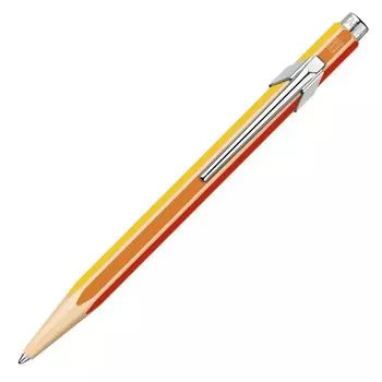 Шариковая ручка CARAN Color Treasure 849 Warm Rainbow Limited Regular Imported Product D`ACHE Oil-based NFCC0849-222
