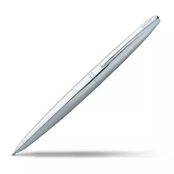 Шариковая ручка CROSS ATX чистый хром обычный импортный продукт на масляной основе N882-2