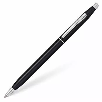 Шариковая ручка Cross Classic Century Black Lacquer, оригинальный импортный продукт на масляной основе AT0082-77