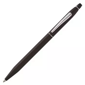 Шариковая ручка CROSS Click Slim Blister Satin Black Обычный импортный продукт на масляной основе NAT0622JP-102