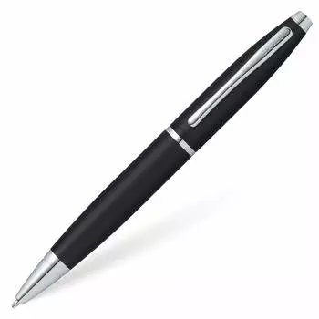 Шариковая ручка Cross Official Medium Point Flathead Matte Black, подлинный импортный продукт на масляной основе AT0112-14
