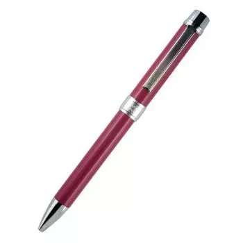 Шариковая ручка DAKS Legend 3 механическая красная (2-цветный + карандаш)