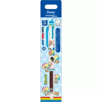 Шариковая ручка Energel 3C Afro Dog PR11503 San-X San-X В149Ш16Г15 мм