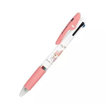 Шариковая ручка Kamio Japan My Melody Jet Stream 3 цвета 301887 красный 0,5 мм черный,
