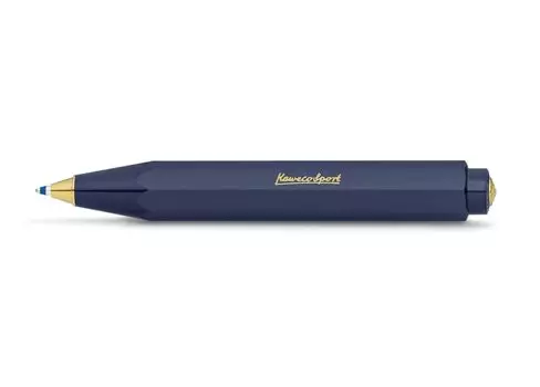 Шариковая ручка Kaweco Classic Sport Navy, официально импортированная, на масляной основе, CSBP-NV,