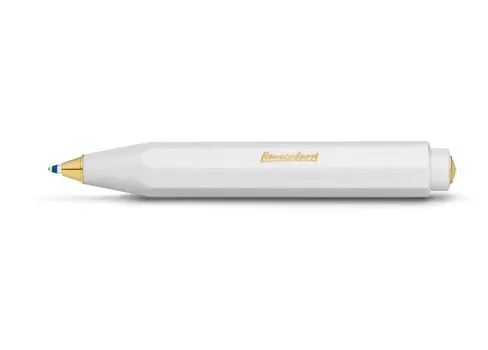 Шариковая ручка Kaweco Classic Sports White Regular Import Product на масляной основе CSBP-WH белый