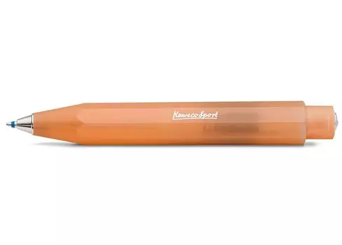Шариковая ручка Kaweco Frosted Sports Soft Mandarin Оригинальный импортный продукт на масляной основе FRBP-SM