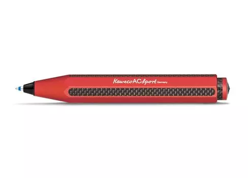 Шариковая ручка Kaweco на масляной основе AC Sports Red, подлинный импортный продукт ACBP-RD красный
