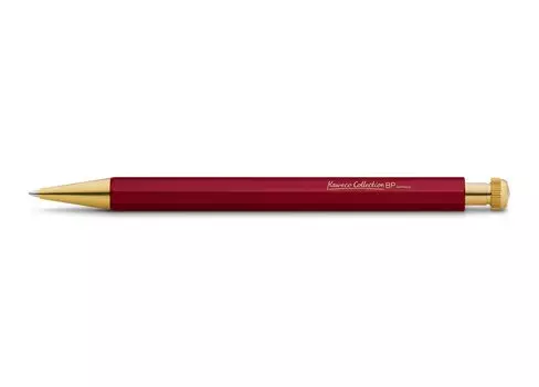 Шариковая ручка KAWECO Reprint Limited 2021 Collection Red Exclusive BOX Gift 0,5 мм [Special Red] красный