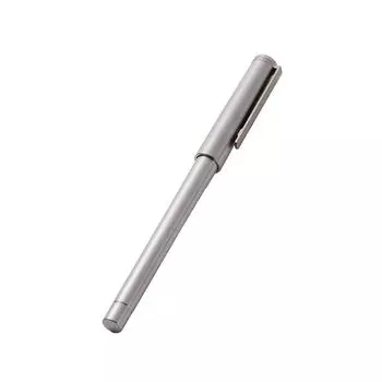 Шариковая ручка класса люкс Deff для мужчин и женщин, подарочный набор для бизнеса, сменный стержень, корпус титаново-серый, на масляной основе, на водной основе