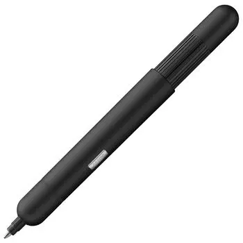 Шариковая ручка LAMY pico black черная Инновационная карманная шариковая ручка Полноразмерная ручка одним щелчком Металлический корпус Толщина линии M Компактный стержень черный LAMY M 22 чёрный
