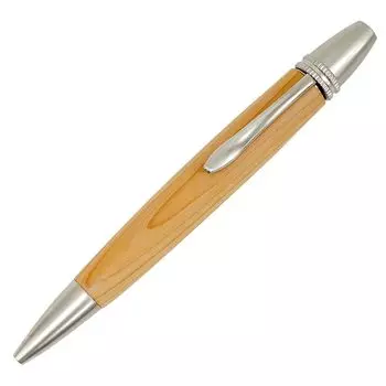 Шариковая ручка Luminio Wooden с деревянным стержнем Jet Stream с толстым стержнем из ценных пород дерева, изготовленная в Японии, ручная работа с стержнем Jet Stream (Люминио)