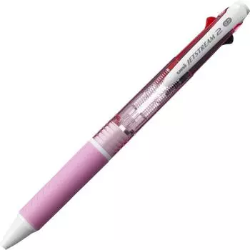 Шариковая ручка Mitsubishi Pencil 2 цвета Jet Stream 10 шт. розовая, легко писать 0,7 SXE230007.13