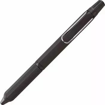 Шариковая ручка Mitsubishi Pencil 3 цвета Jet Stream Edge 0.28 черного цвета, очень тонкая, но легко писать SXE3250328.24