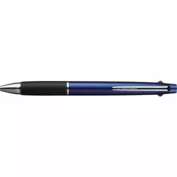 Шариковая ручка Mitsubishi Pencil 3 цвета Jet Stream 0.7 темно-синяя, легко писать SXE380007.9