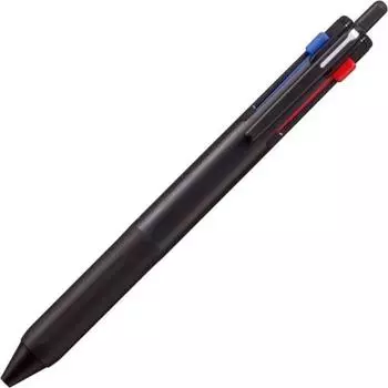 Шариковая ручка Mitsubishi Pencil 3 цвета Jet Stream 0.5 черная, легко писать SXE350705.24