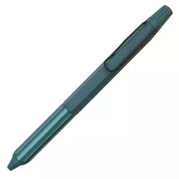 Шариковая ручка Mitsubishi Pencil 3 цвета Jet Stream Edge 0.28 Limited Silent Green Extra Fine, но легко писать SXE3250328.SG