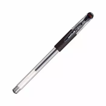 Шариковая ручка Mitsubishi Pencil Gel Uniball Signo Ultra Fine 0.28 черная UM15128.24