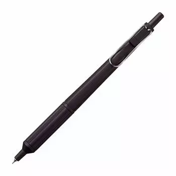 Шариковая ручка Mitsubishi Pencil Jet Stream Edge Black, очень тонкая, но легко пишет, на масляной основе 0,28 SXN100328.24