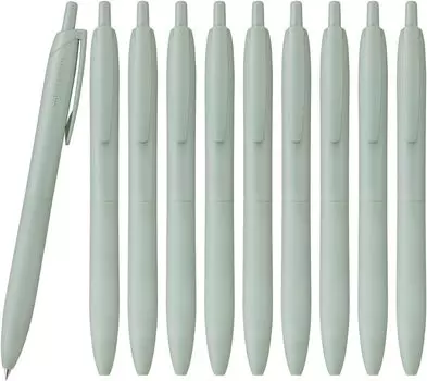 Шариковая ручка Mitsubishi Pencil Jet Stream Light Touch Ink 10 шт. Sage 10P на масляной основе 0,5 SXNLS05.52