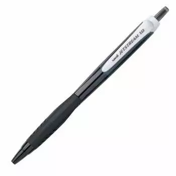 Шариковая ручка Mitsubishi Pencil на масляной основе Jet Stream 1.0 черного цвета, легко писать SXN-150-10.24