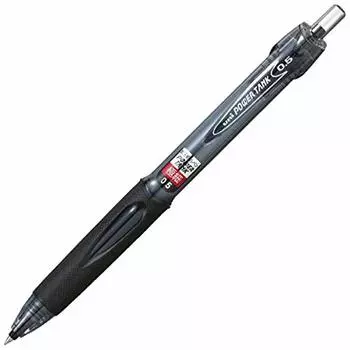 Шариковая ручка Mitsubishi Pencil Power Tank черного цвета, товар под заказ, на масляной основе, 0,5 мм SN-200PT-05 [набор 10] SN200PT05.24