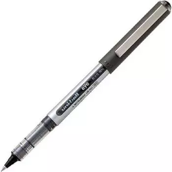 Шариковая ручка Mitsubishi Pencil Uniball Eye Black 10 шт. На водной основе чёрный