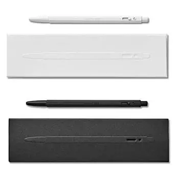 Шариковая ручка Monami 153 Black & White F 0.7 мм, сделано в Корее White