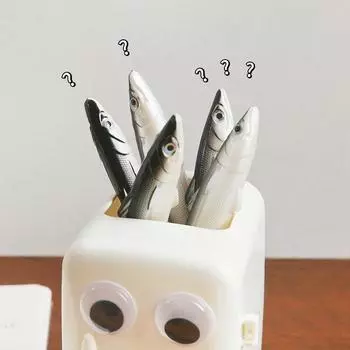 Шариковая ручка Ocean Fish 0,5 мм, милые креативные забавные канцелярские принадлежности, школьные принадлежности 140*25mm