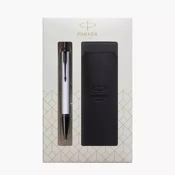 Шариковая ручка PARKER IM Matte Gray BT Medium Point с ручкой-ножом в подарочной коробке, оригинальный импортный продукт 2127895Z V1d на масляной основе