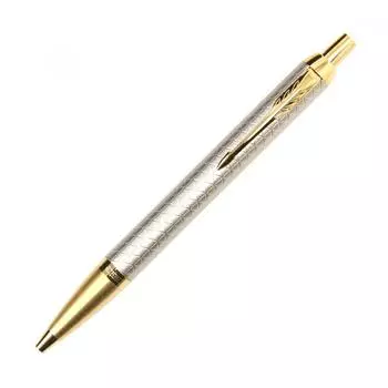 Шариковая ручка Parker Im Premium с золотым покрытием warm gray