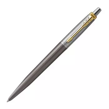 Шариковая ручка PARKER Jotter Gray GT со средним наконечником в подарочной коробке, подарочный подарок класса люкс, обычный импортный продукт 2213785 на масляной основе