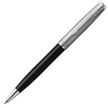 Шариковая ручка PARKER Sonnet Essential Black Sandblast CT Medium Point на масляной основе в подарочной коробке, оригинальный импортный продукт 2146872Z &