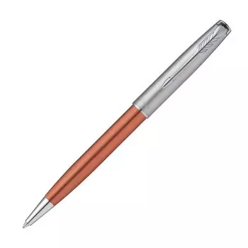 Шариковая ручка PARKER Sonnet Essential Orange Sandblast CT со средним кончиком, на масляной основе, подарочная коробка, оригинальный импортный продукт 2169360 &