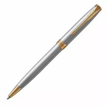 Шариковая ручка PARKER Sonnet из нержавеющей стали GT со средним наконечником, масляная основа, подарочная коробка, оригинальный импортный продукт 1950798