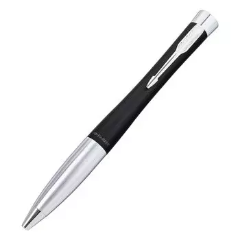 Шариковая ручка PARKER Urban Matte Black CT Medium Point с масляным стержнем в подарочной коробке, оригинальный импортный продукт S0735810