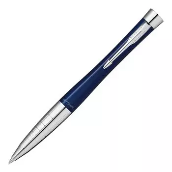Шариковая ручка PARKER Urban Premium Navy Blue Shizure CT Medium Point Gift Box Оригинальный импортный продукт 2194679 На масляной основе