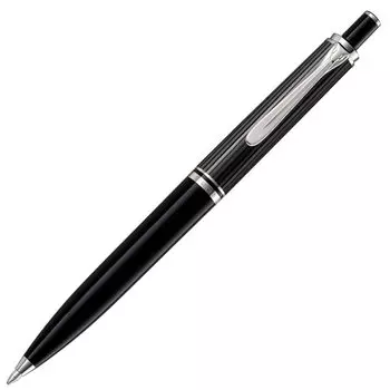 Шариковая ручка Pelikan K405, на масляной основе, черные полоски, сувенирная