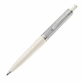 Шариковая ручка Pelikan Pelikan Souveraine K405 серебристо-белая, масляная
