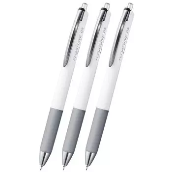 Шариковая ручка Pentel Flow Tune черная 3 шт. BZN205A3AMZ на масляной основе 0,5 мм
