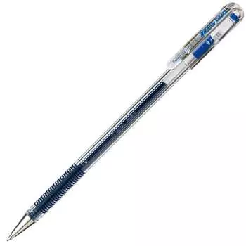 Шариковая ручка Pentel с гелевыми чернилами гибридная 0,5 синяя EK105-GC 10 штук