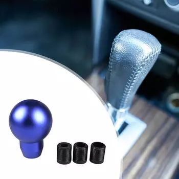 Шариковая ручка переключения передач круглая профессиональная автомобильная фурнитура синий