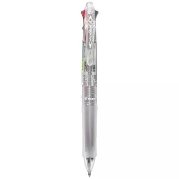 Шариковая ручка Pilot 4-цветная Acroball 4, тонкий прозрачный корпус, черный, красный, синий, зеленый (БКАБ-45Ф-NCC)