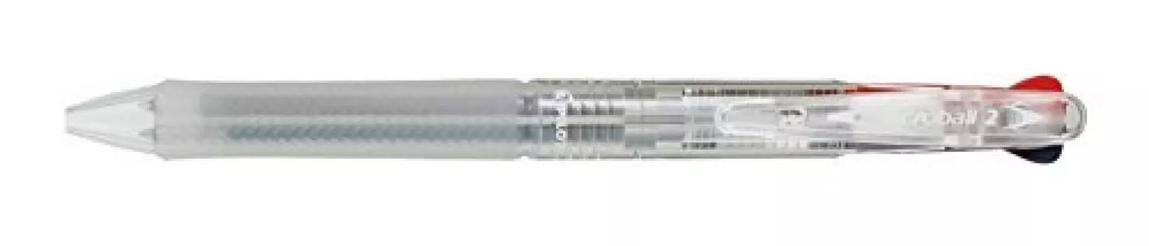 Шариковая ручка Pilot Acroball 2 с тонким кончиком, набор из 10 шт., двухцветная, бесцветная BKAB-30F-NCC чёрный