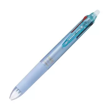 Шариковая ручка Pilot Frixion Ball 4 Slim Light 4-цветная 0,38 мм [Градиентный синий] LKFB-8 светло-синий